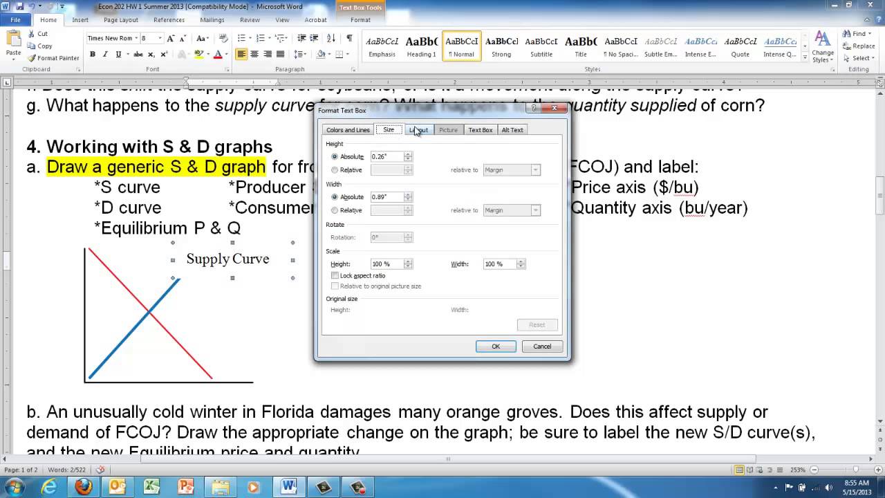 Tutorial Drawing In Ms Word Youtube