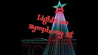 Owl City - Lights of Christmas, Lights on Symphony St, Anaheim CA (Xlights Around the World 2022)