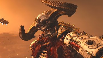 The Doom Slayer performs BRUTAL Fatality on Titan - DOOM: The Dark Ages