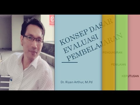 Konsep Dasar Evaluasi Pembelajaran