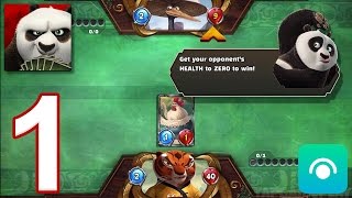 Kung Fu Panda: Battle of Destiny - Gameplay Walkthrough Part 1 - Tigress Basic Deck (iOS, Android) screenshot 4