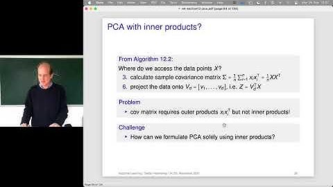 2021-11-29 Machine Learning Lecture 14/28 - kernel PCA