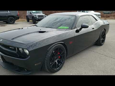 2009 DODGE CHALLENGER SRT8 BRILLIANT BLACK WALK AROUND REVIEW 10613 SOLD! www.SUMMITAUTO.com