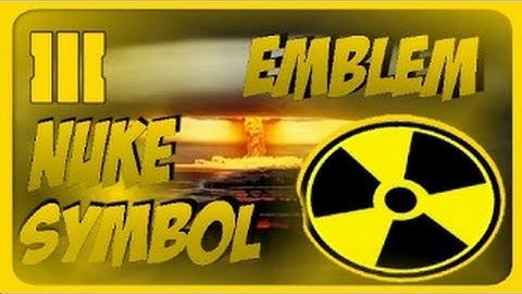 Nuke Sign BO3 EMBLEM tutorial