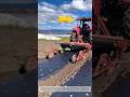 Amazing Plastic Mulch Laying Machine! Farming Technology That Saves Hours 🚜