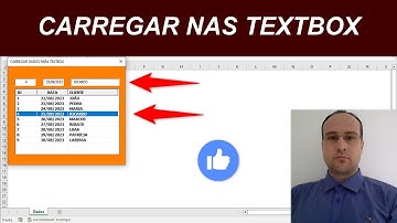 Carregar Item de Listview Excel VBA para Textbox ao Selecionar a Linha