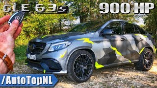 900HP GLE 63 S AMG Coupe REVIEW POV Test Drive on AUTOBAHN & ROAD by AutoTopNL