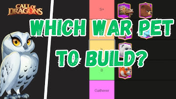 Best War Pet Investment Order Call Of Dragons (S1 To Dragonfall) Ultimate Guide