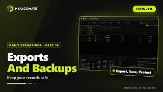 TradeBridge Reports, Exports and Backups: Keep Your Setup Safe