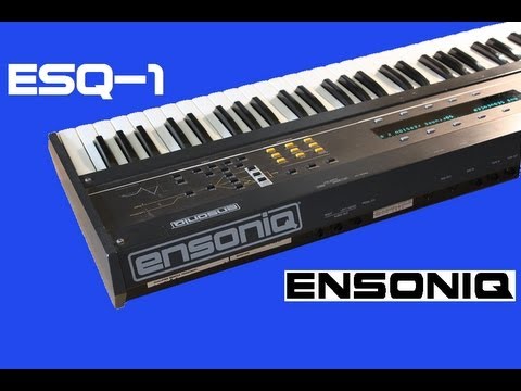 ENSONIQ ESQ-1 Synth 1986 | DEMO