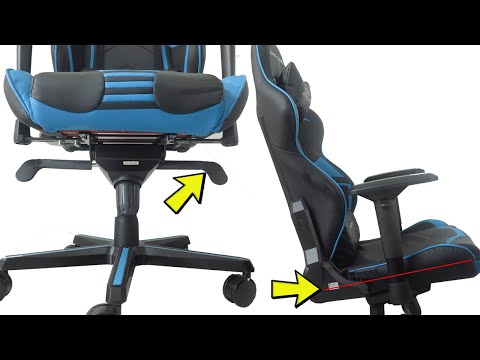 Flat gaming chair base with swivel function for Diablo