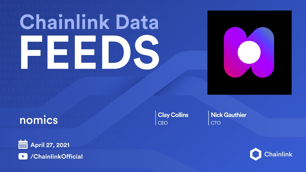 Chainlink Live | Nomics: What It Takes to Be a Chainlink Data Provider