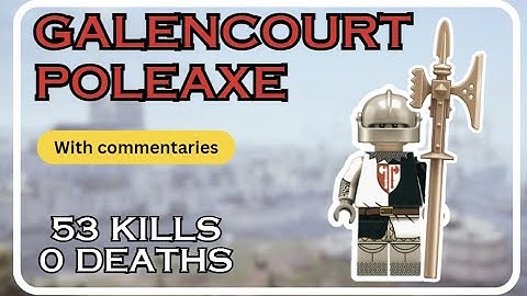 53 - 0 Poleaxe of Galencourt | With commentaries |Chivalry 2 survival gameplay
