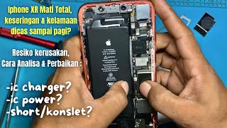 Iphone XR Mati Total, Jarum Ampere 0,1 Setelah On Off (metode jangan salah eksekusi)