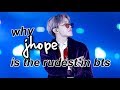 Why J-Hope is the Rudest Member of BTS Why J-Hope is the Rudest Member of BTS