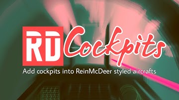 SimplePlanes | RD Cockpits - Add Cockpits Into ReinMcDeer Styled Aircrafts (Trailer Video)