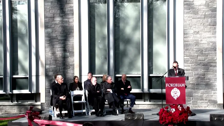 Dedication of the Joseph M. McShane, S.J. Campus C...
