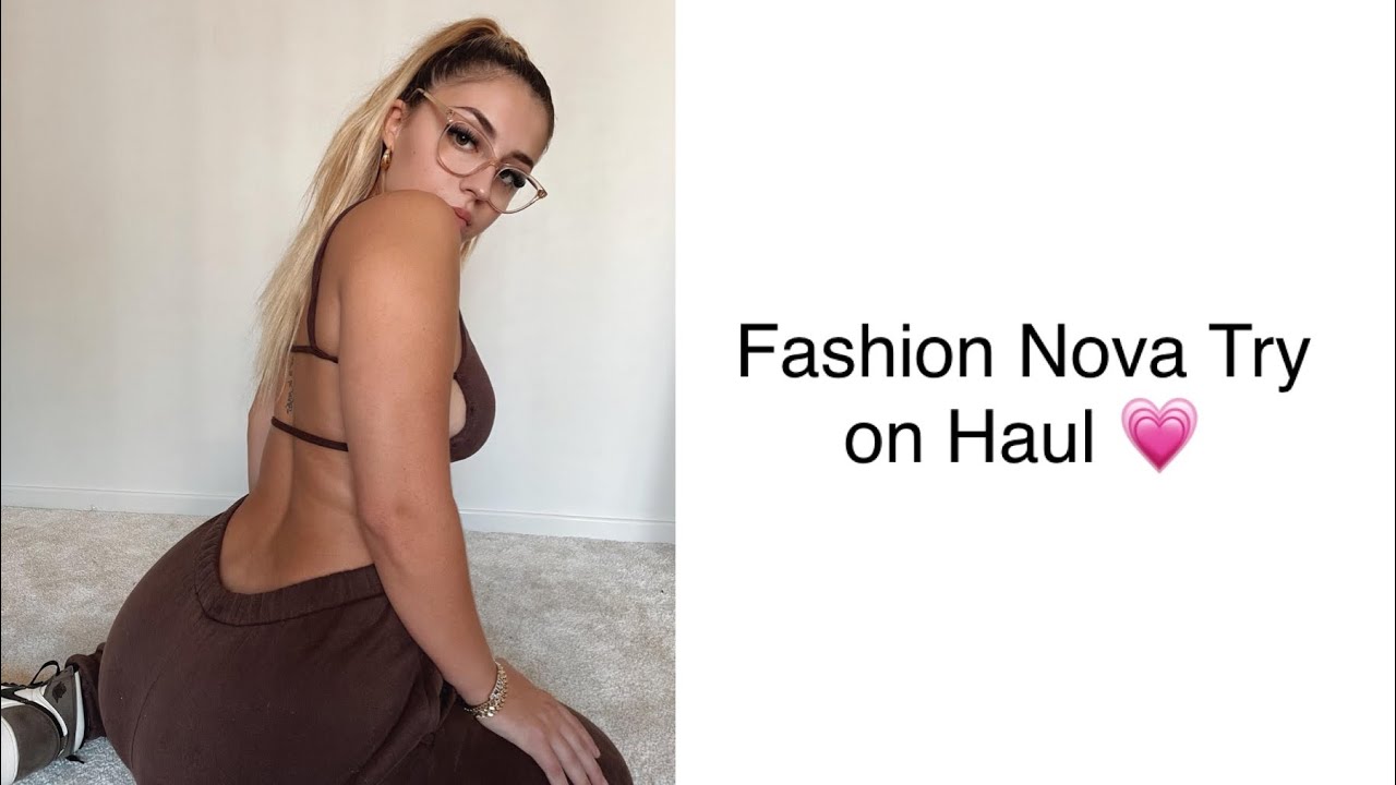 Fashion Nova Try on Haul !! | Lilith Cavaliere - YouTube