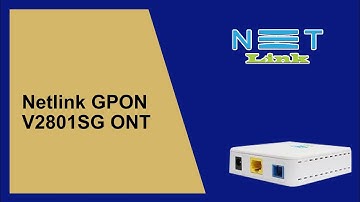 Netlink V2801SG ONT|splicers group