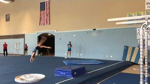 Floor - Front Handspring Bounder Front Tuck