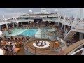 MSC Preziosa. HD1080p.  Aqua Park and Buffet. Part 2. Mediterranean cruise 2013.