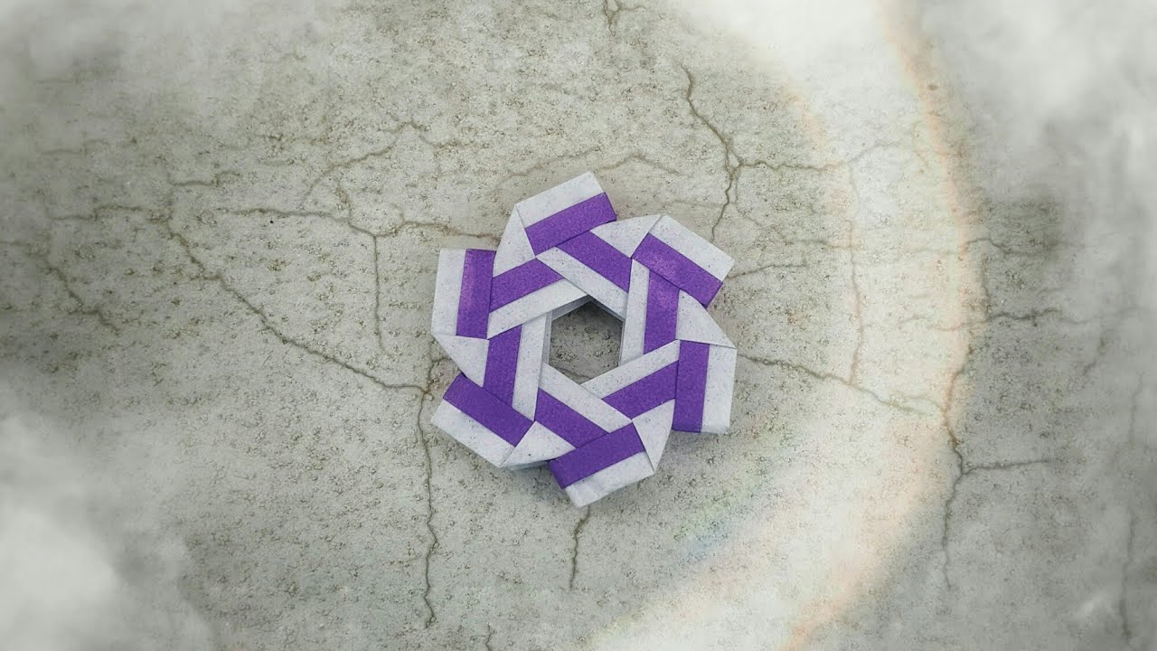 Modular Origami 3d Ring
