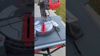 Craftsman 7 1/4 compound miter saw (review) purchased a month ago