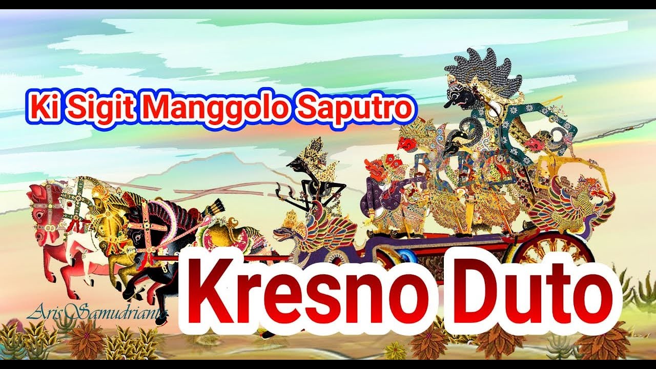 Nonton Bareng Wayang Kulit Drs. Ki Sigit Manggolo Saputro Lakon Kresno Duto. Record. TVRI