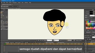 Cara membuat kepala, wajah, bibir dan mulut pada aplikasi Moho Pro 12/13