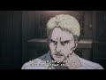 Reiner tells sashas potato story  most scariest story in attack on titan