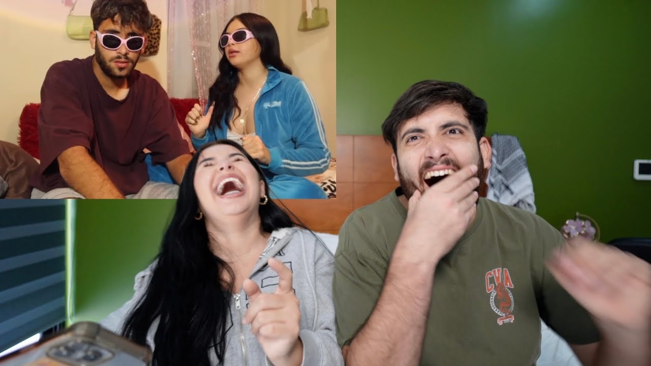 реакция на наши первые совместные видео на YouTube (готовьтесь)