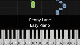 Penny Lane (The Beatles) - Easy piano tutorial