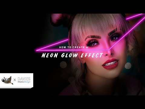 How to Create a Neon Glow Effect in GIMP (Photo Manipulation)