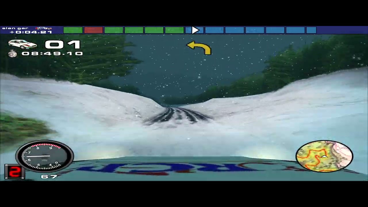 Rally Championship 2000 1x5 Vauxhall Rally Of Wales Stage 5 Dyfi Service, Description & Stage (PC)