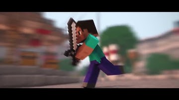 INTRO Minecraft blender template #1