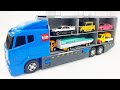 トミカ☆トミカのミニカーを開封してコンボイへ収納します!