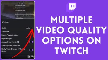 How To Have Multiple Video Quality Options On Twitch (Full Guide)