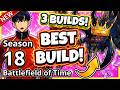 GIANT ARACHNID BATTLEFIELD OF TIME BEST BUILD GUIDE! 3 BUILDS! [Solo Leveling: Arise]