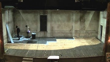 Outside Mullingar load-in time lapse -- Dorset Theatre Festival 2015