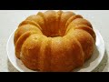 Easy Vanilla Bundt Cake | How to Make Moist and Fluffy Vanilla Cake