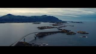 Atlanterhavsveien -The Atlantic Ocean Road 4K by K2 FilmProductions 1,022 views 5 years ago 1 minute, 14 seconds