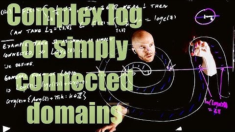 Lecture 20: Complex log on simply connected domains and complex powers