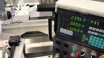 Megabore PB Series lathe Heavy Cutting Demo