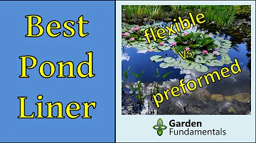 Best Pond Liner 🌊 Preformed hard shell vs flexible EPDM rubber