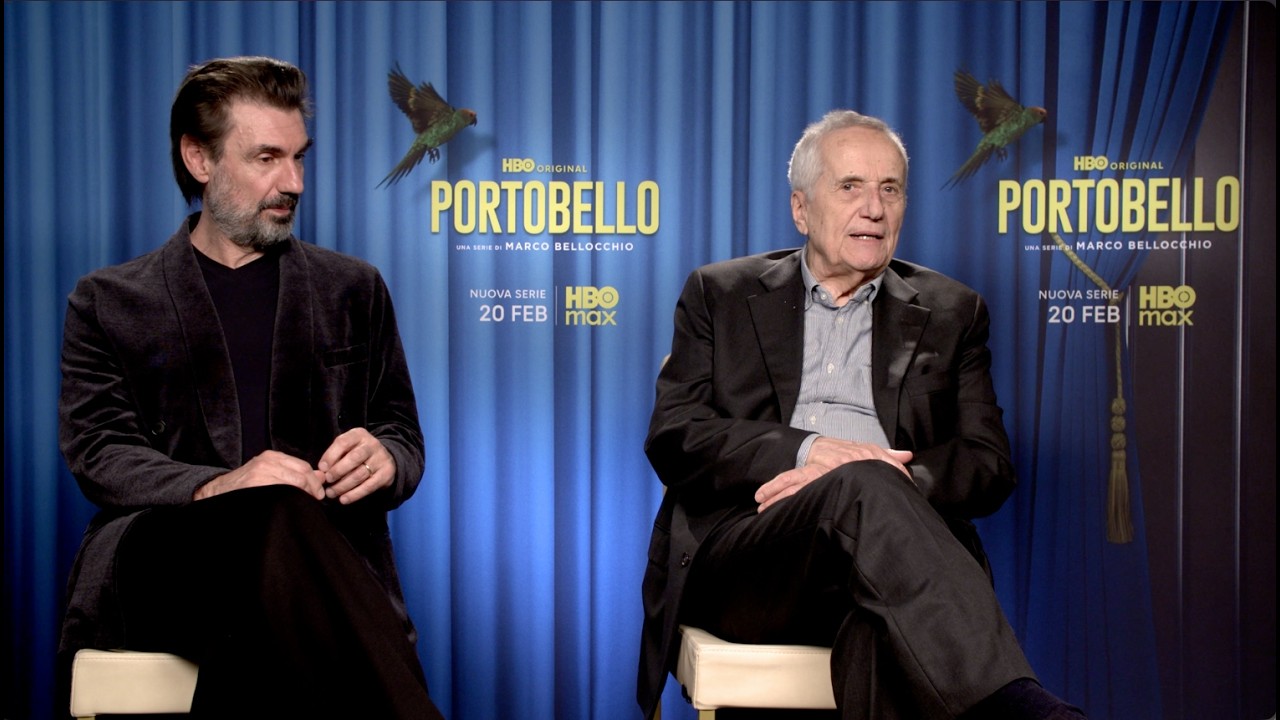 Intervista a Marco Bellocchio e Fabrizio Gifuni, Portobello in streaming su HBO Max