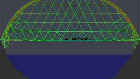 Bridge building game - New - Level 13 : How much can you really take ?