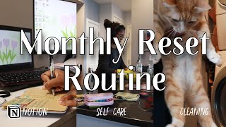 March Monthly Reset | Cleaning, Productivity & 12 Week Year!