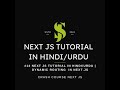 Next Js 14 Full Tutorial 2024 #14 Crash Course Next Js | Dynamic Routing
