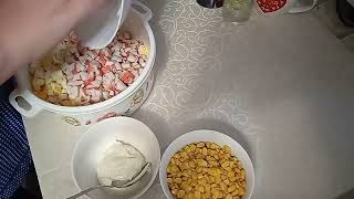 Салат с морской капустой