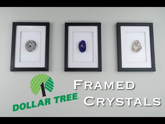 How To Build a Shadow Box - Crystal and Mineral Collection 